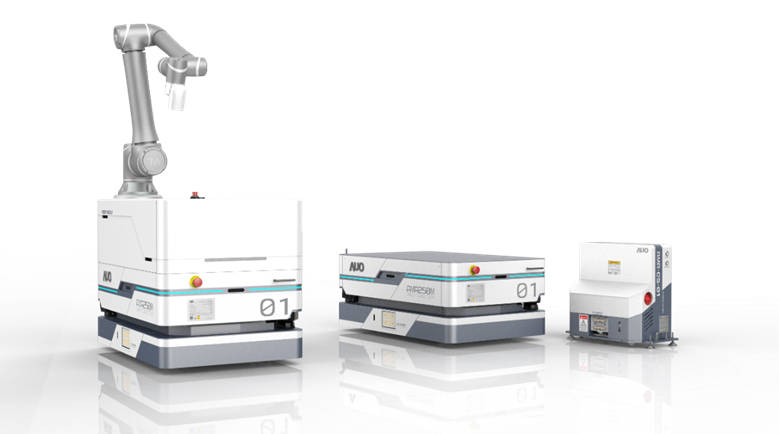 德扑之星數位開發的自主式移動機器人（AMR250M），搭配全向輪並結合AI演算法、2D LiDAR、3D攝影機等技術，協助客戶實現產線全自動化